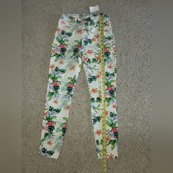 NEW American Apparel Floral Pencil Pants - Picture 4 of 7